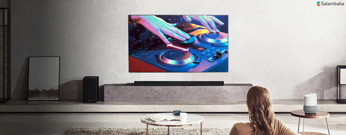 صدای دلنشین تلویزیون هوشمند ال جی 65cx